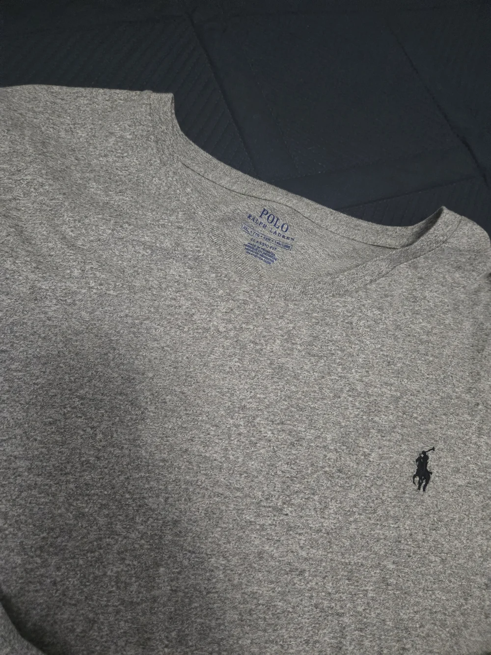 Polo by Ralph Lauren Men's Gray Crewneck Shirt 2xl